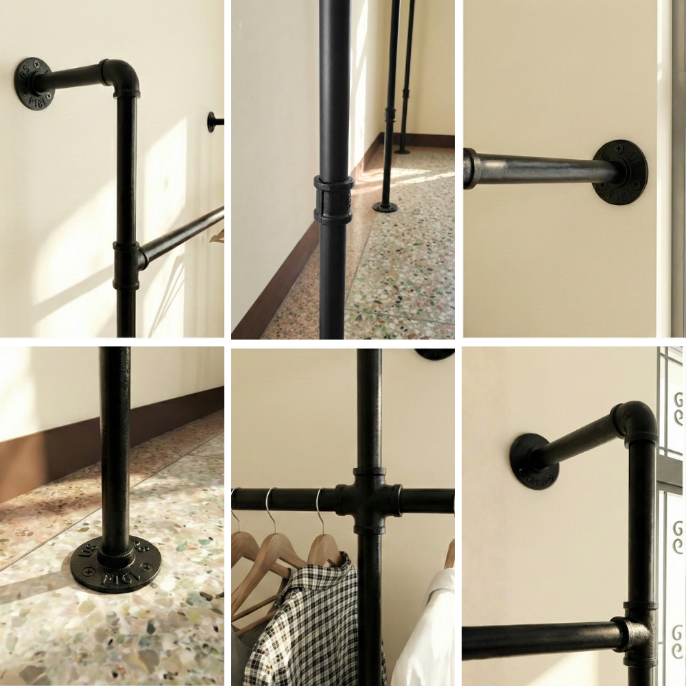 工業風L型衣架-WAL-M42-M