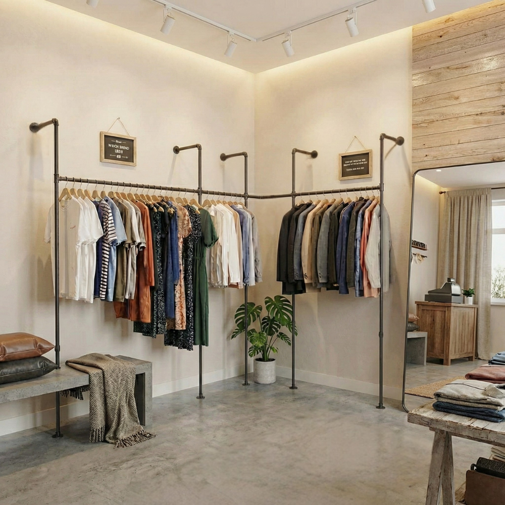 工業風L型衣架-WAL-M42-M