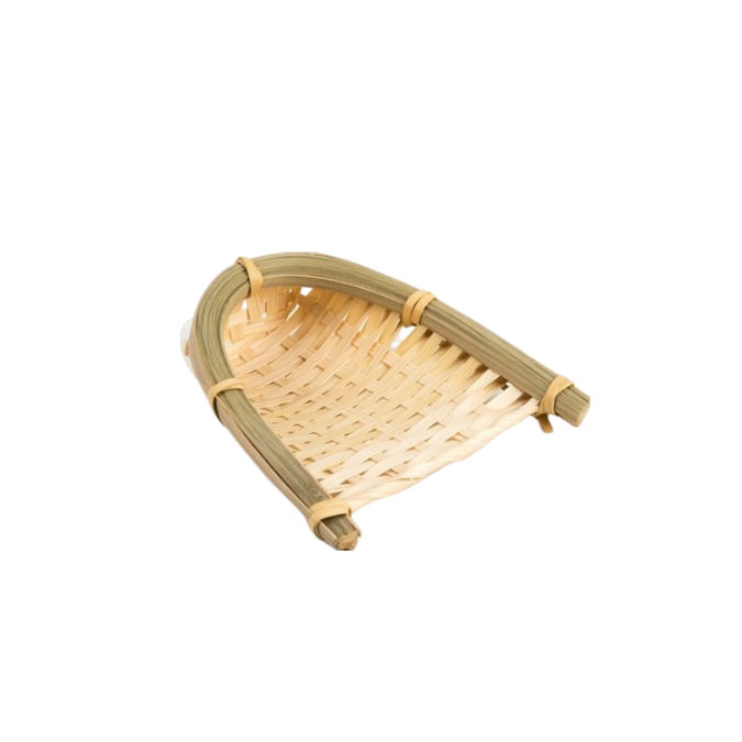 手工編織竹器皿