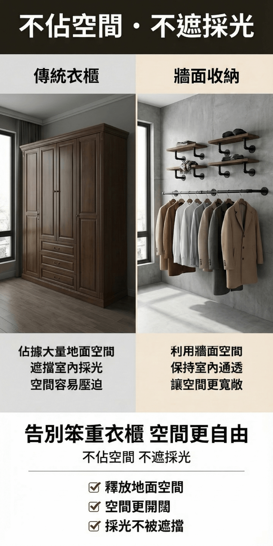 牆面收納規劃套組-WAPG-C