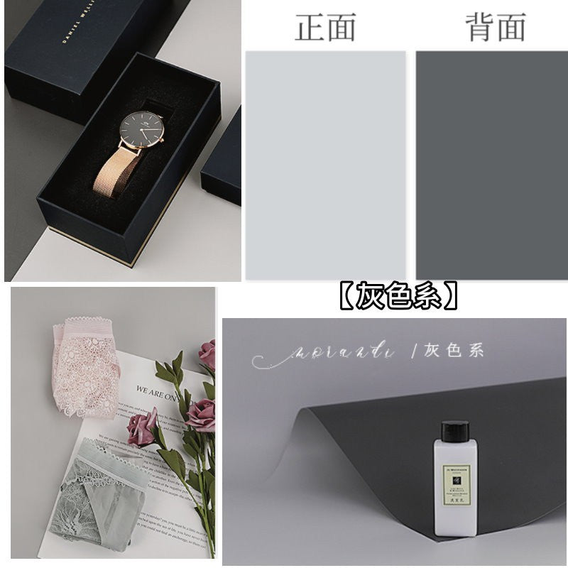 莫蘭迪雙面背景紙