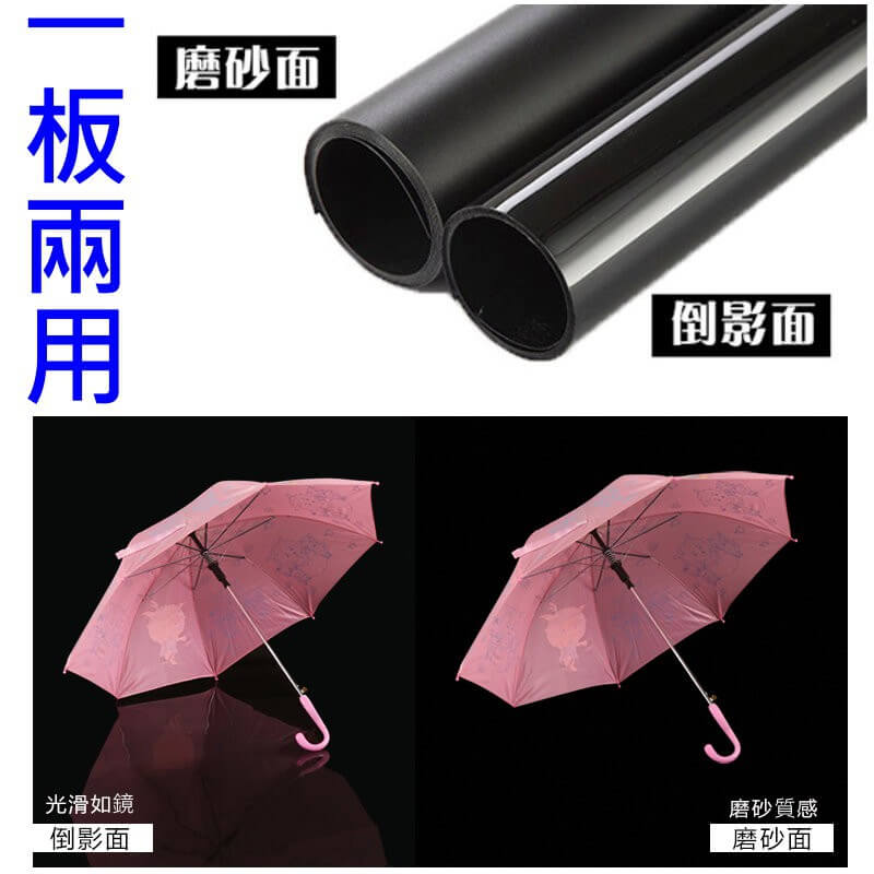 黑色/白色倒影板