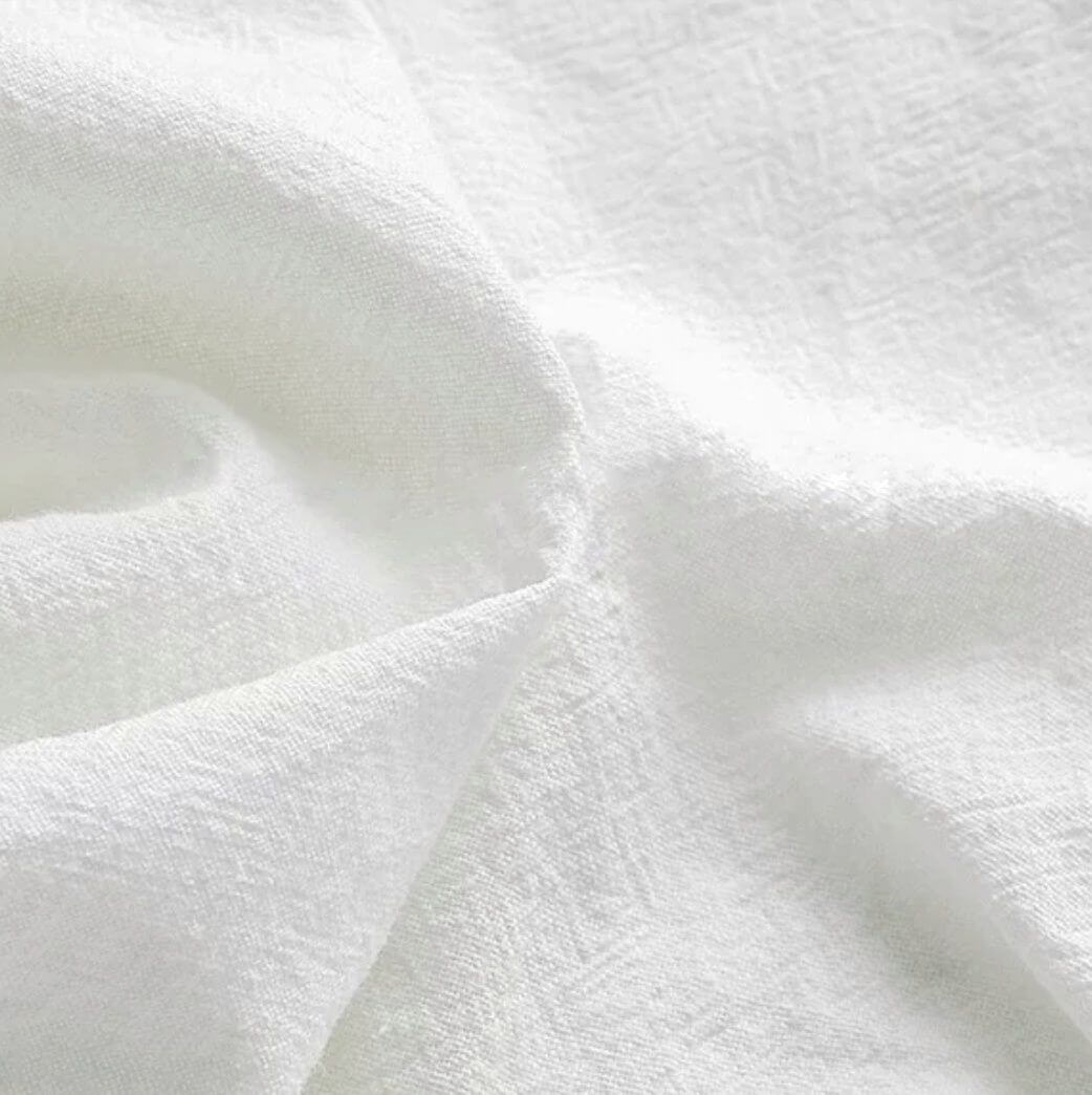 簡約白棉布
