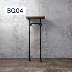 鐵管牆邊桌-BQ系列 | 小藍湖產品形象專家