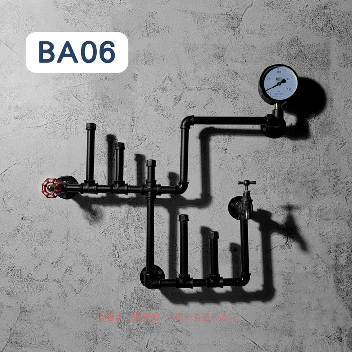 鐵管牆面裝飾-BA系列 | 小藍湖產品形象專家