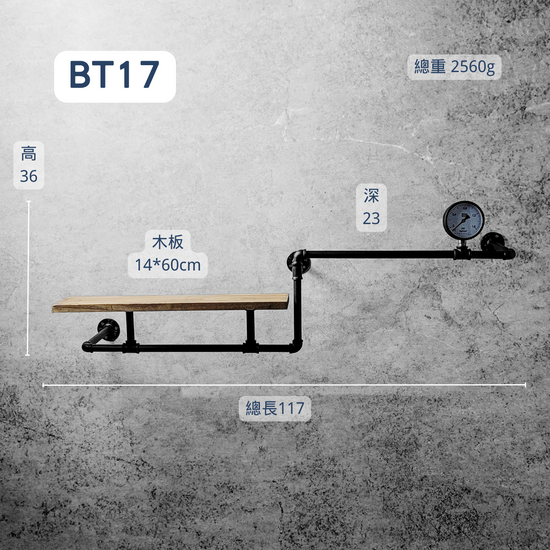 衣架+層架二合一-BT17