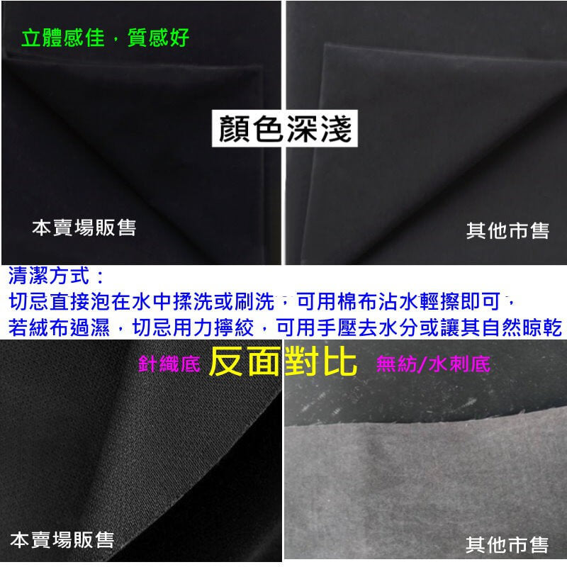 黑色吸光布