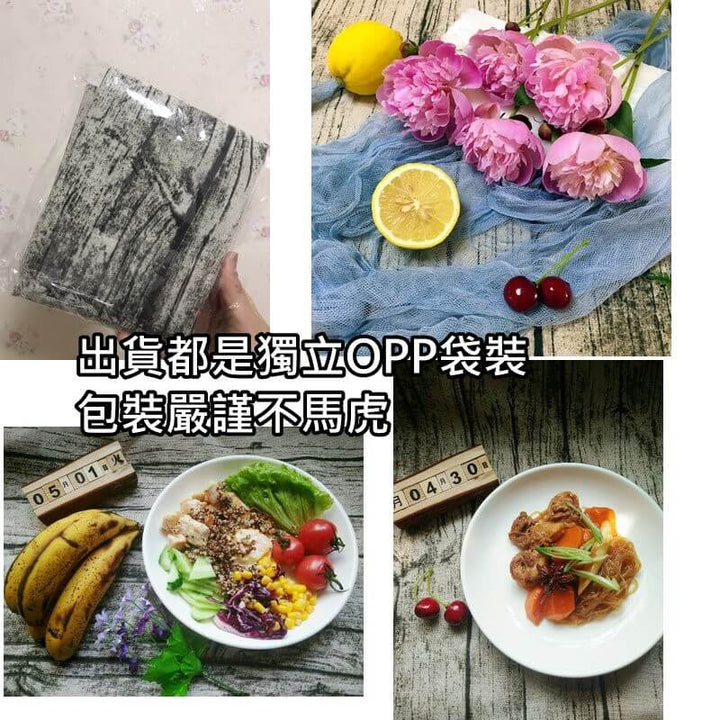復古木紋布-麵包烘焙桌布萬用百搭拍照背景 | 小藍湖產品形象專家
