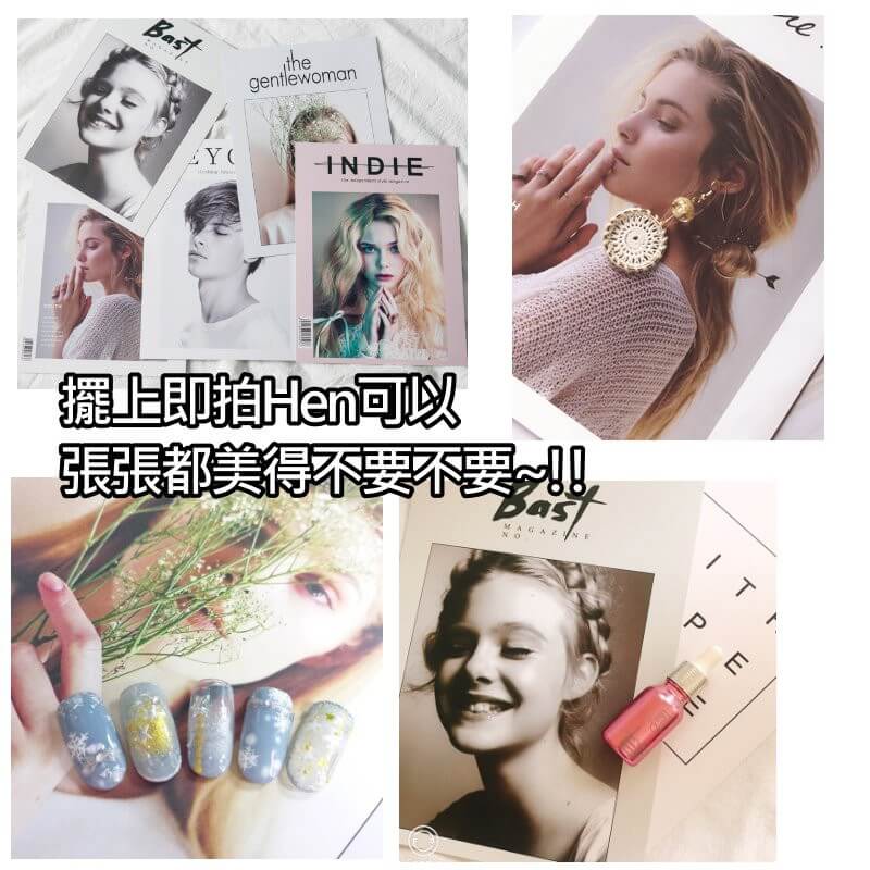 歐美風人像卡-IG雜誌拍照卡片拍照道具 | 小藍湖產品形象專家