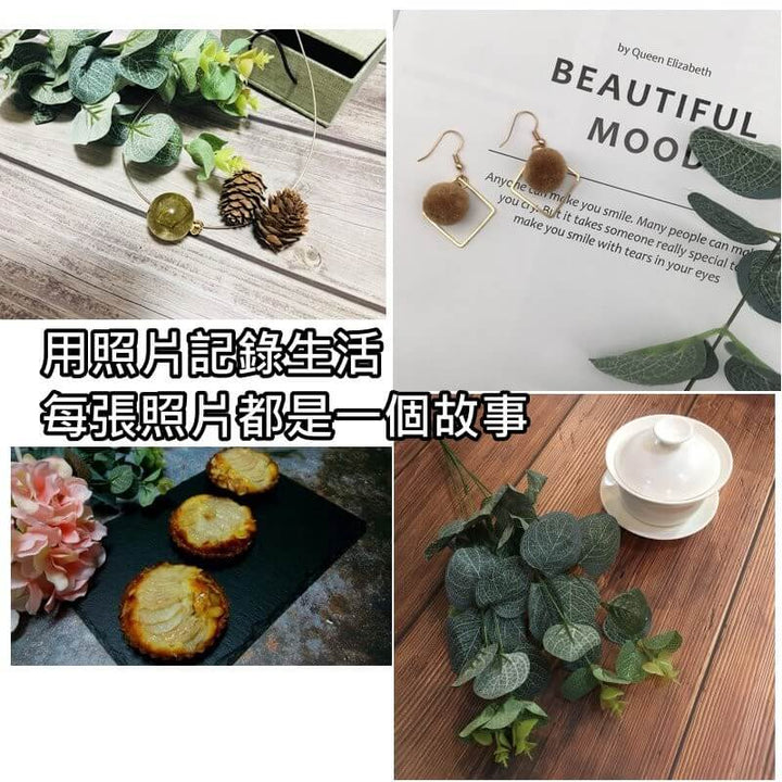 仿真尤加利葉