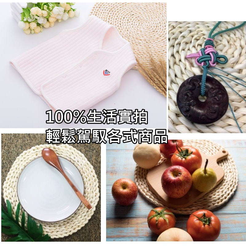 手工編織墊玉米皮墊