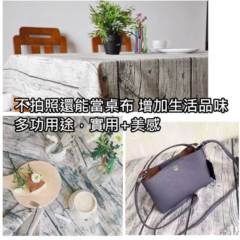 復古木紋布