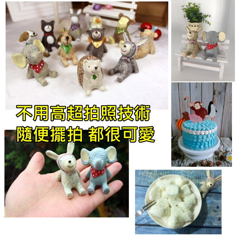 療癒系仰望星空小動物