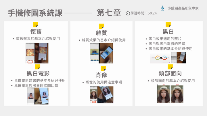 手機修圖系統課