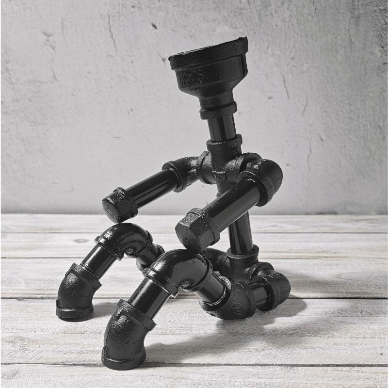 手工鐵管造型名片座/手機座 | 小藍湖產品形象專家