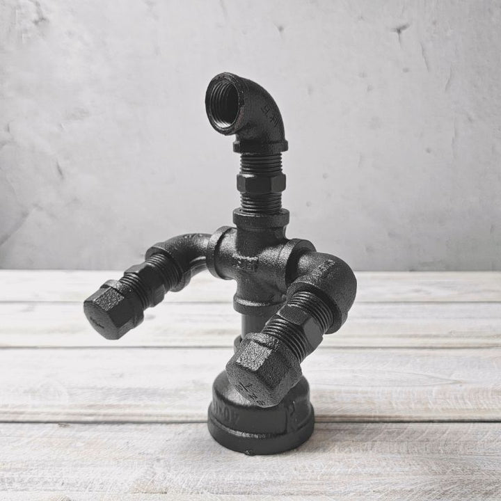 手工鐵管造型名片座/手機座 | 小藍湖產品形象專家