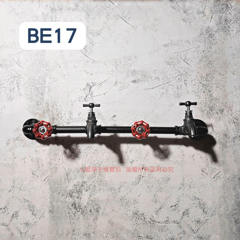 造型牆面衣架-鐵管掛勾設計款衣架loft-BE系列 | 小藍湖產品形象專家