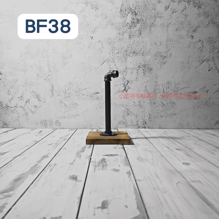 桌面吊牌架(實木底座)-BF系列 | 小藍湖產品形象專家