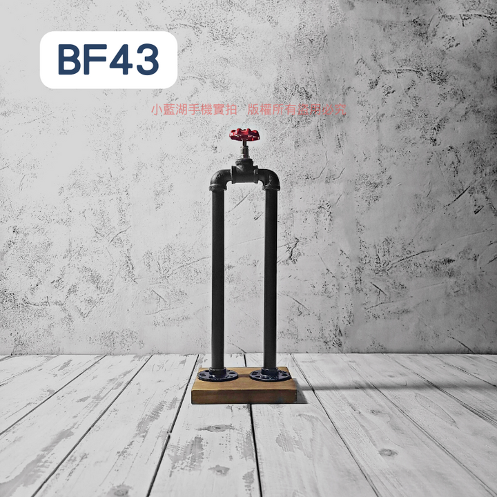 桌面吊牌架(實木底座)-BF系列 | 小藍湖產品形象專家