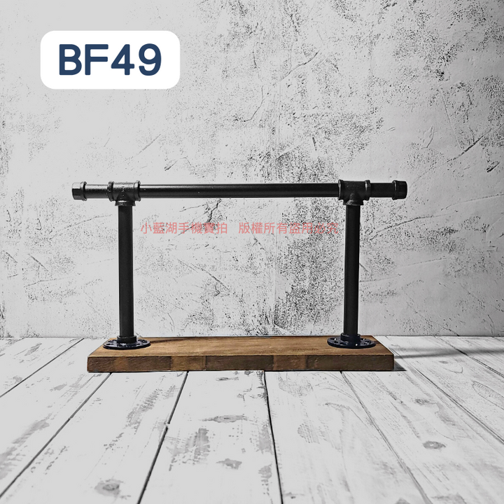 桌面吊牌架(實木底座)-BF系列 | 小藍湖產品形象專家